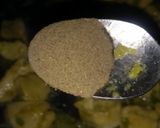 A picture of step 6 of Malai chicken.