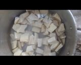 A picture of step 4 of Yam balls and egg into egg.