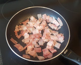 Foto del paso 1 de la receta: Espaguetis (fideos) carbonara