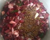 பீட்ரூட் சுண்டல் (Beetroot sundal Recipe in Tamil) ரெசிபி ஸ்டேப் 2 புகைப்படம்