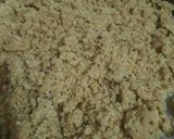 A picture of step 5 of Alsi ke ladoo.