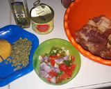 Foto del paso 1 de la receta: Fricasé de cerdo a la semilla de calabaza