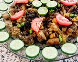 عکس مرحله 7 از دستور خوراک مرغ و قارچ
