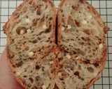 Foto langkah ke 25 dari resep Wijen Jinten Hitam Chili Flakes Cheese Sourdough Bread (Open Bake Method).