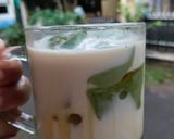 Foto langkah ke 8 dari resep Es Matcha Cincau (matcha cincau).