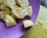 Gambar langkah 2 resipi Masak Lemak Nenas Telur Masin.