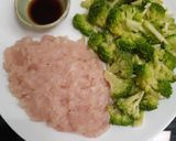 รูปขั้นตอนการทำที่ 1 ของ ไก่สับผัดบรอกโคลี