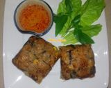 Hình bước làm 3 của món Chả Giò Chay Ngũ Vị