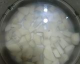 A picture of step 1 of Khichdi.