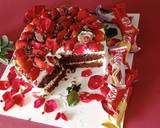 Red velvet chocolate cake recipe step 8 photo