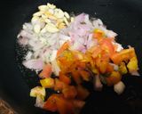 A picture of step 5 of Baked Cheese Pasta with Soya chunks.