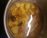 A picture of step 1 of Spiced apple tea🍎☕.