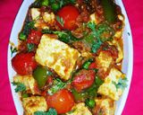 A picture of step 8 of Paneer Stir Fry.
