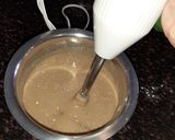 A picture of step 5 of Rabdi malpua.