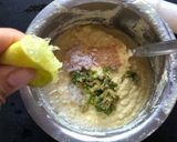 A picture of step 2 of Gluten free dhokla pizza.