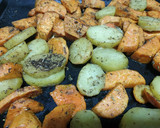 Foto del paso 3 de la receta: Patatas y Batatas para guarnición