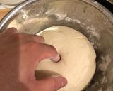 Hình bước làm 7 của món Pizza của anh xã (có video trong bước làm)