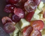 Foto langkah ke 6 dari resep Salad buah mixed agar agar matcha.