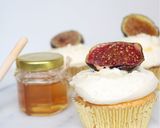 A picture of step 14 of Honey Fig cupcakes.