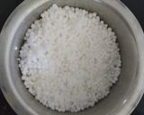 A picture of step 1 of Sabudana chat.