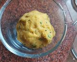 A picture of step 1 of Shahi Gatta Curry.