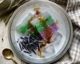 Foto langkah ke 5 dari resep Es Selendang Mayang Cincau Hitam.
