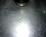 A picture of step 4 of Shaljam Palak Gosht.