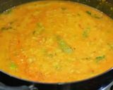 A picture of step 1 of Butter garlic tadka matar dal.