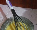 Foto langkah ke 3 dari resep Cake Tape Singkong Mandi Keju.