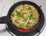 A picture of step 4 of Soyabean Rostie/ Uttapa.