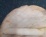 A picture of step 3 of Coriander lachcha Paratha.