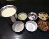 A picture of step 1 of Cashew creamy delite.
