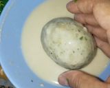 A picture of step 4 of Chicken Nargisi kabab.
