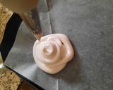 A picture of step 14 of Pavlova with Hung Curd and Mixed Berry.