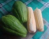 Foto langkah ke 1 dari resep 17 #Tumis labu Siam jagung.