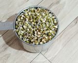 A picture of step 1 of Healthy & Tasty Moong Sprouts Pulao/ Rich Protein Sprouts Pulao.