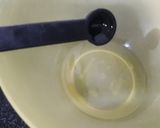 A picture of step 2 of Souffle Pancakes.