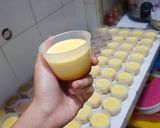 Hình bước làm 3 của món Bánh flan "mịn như mông em bé"