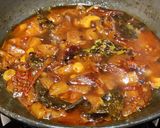 A picture of step 3 of Pineapple- tomato Khatta meetha.