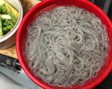 Hình bước làm 1 của món Miến xào rau củ (chay)