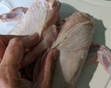A picture of step 4 of Honey lemon thyme roast chicken.