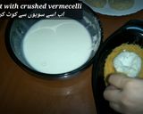 A picture of step 5 of Bird's nest kabab (ghonsla kabab).