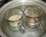 عکس مرحله 4 از دستور کیک رژیمی در لیوان شیشه‌ای