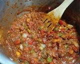 A picture of step 2 of Vegan Chili.