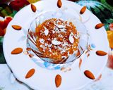 A picture of step 6 of Delicious healthy tasty persimmon and pears dry fruits halva.