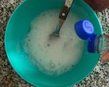 Foto del paso 3 de la receta: Pancake de banana y avena al microondas con arándanos light