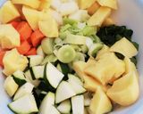 Foto del paso 2 de la receta: Minestrone para mamá ❤️
