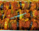صورة لخطوة 2 من وصفة خلطبيطة بالصلصة 🍅🍆🥕🥔🧅🧄👌