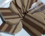 Foto langkah ke 3 dari resep Puding lapis chocolate cappuccino.