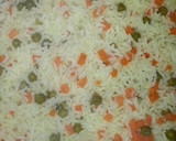Foto del paso 6 de la receta: Ragú de pollo con salsa de soja y arroz con verduras